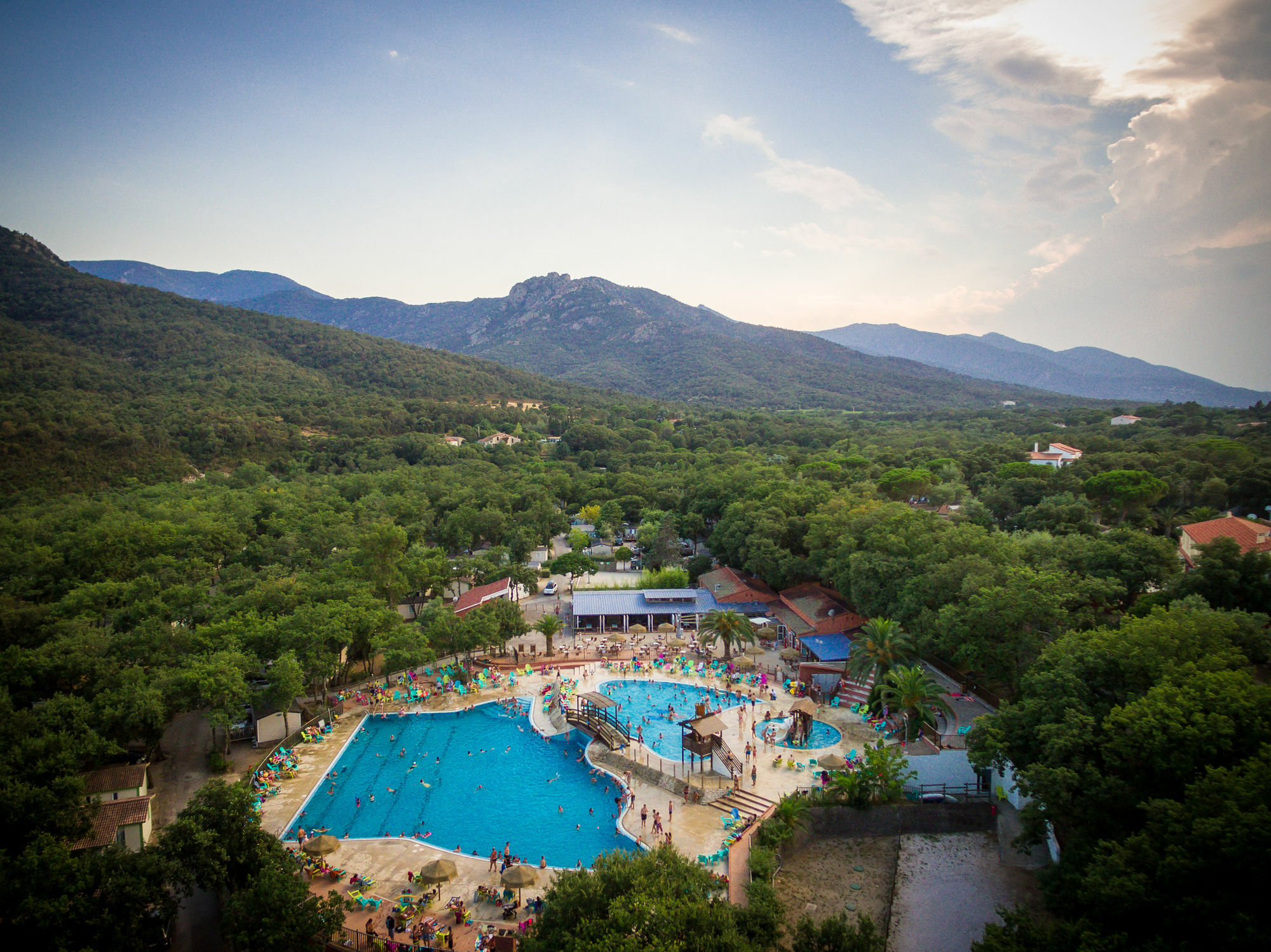 Hotel Camping Le Bois Fleuri Argelès-sur-Mer Exteriér fotografie